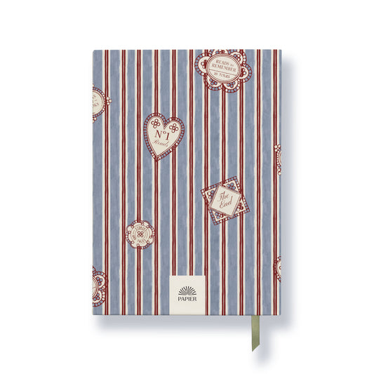 Bibliothèque guided A5 reading journal