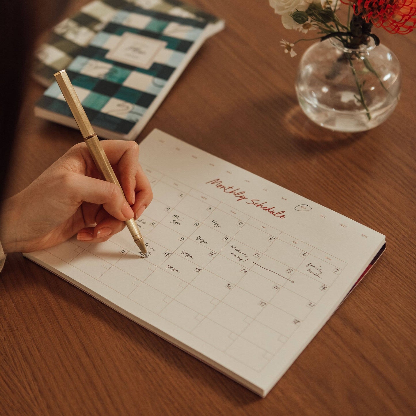 Productivity monthly planning pad, undated - picnic (coming soon)