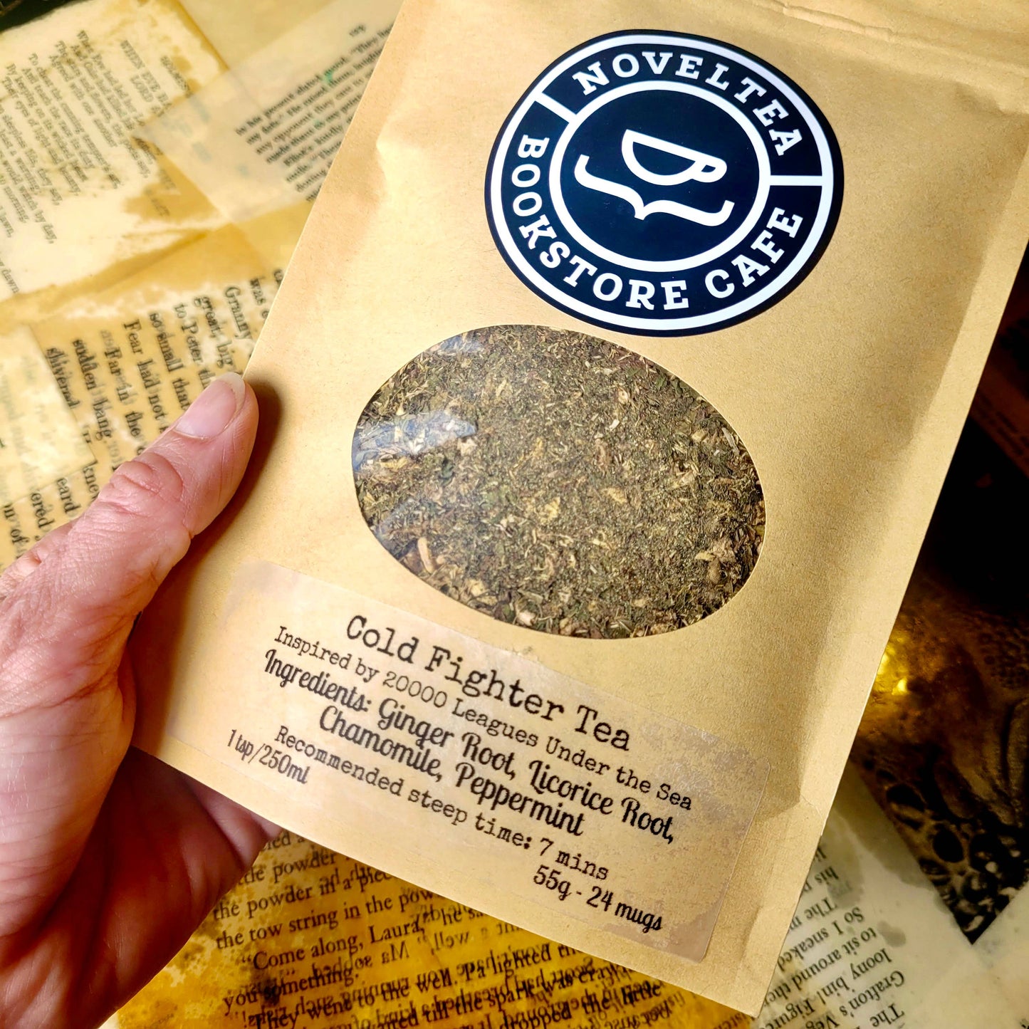 Twenty Thousand Leagues inspired - cold fighter herbal tea