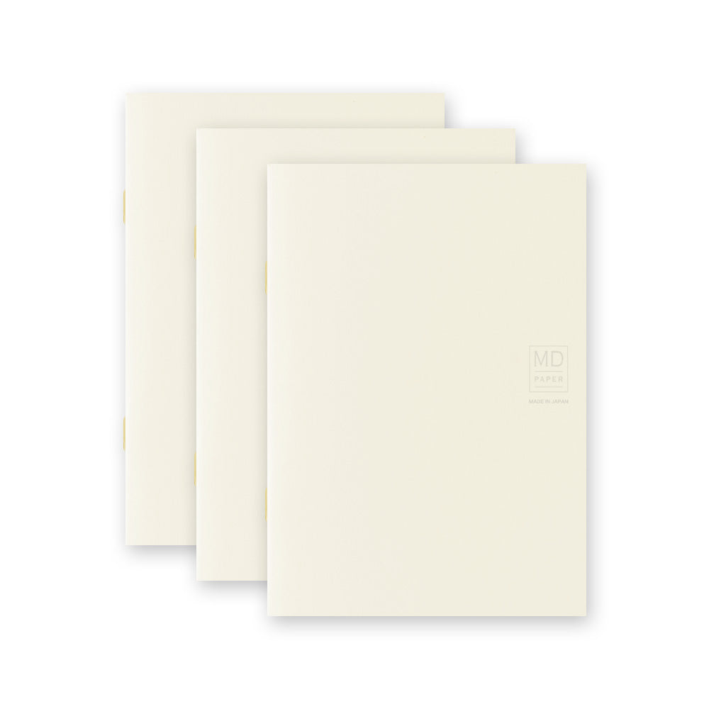 Midori A6 lined notebook light - 3 pack