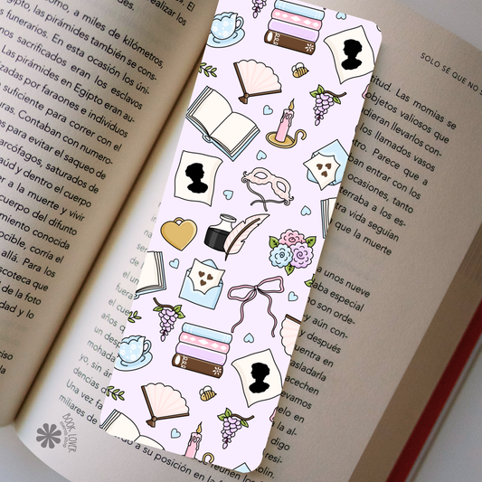 Bridgerton bookmark