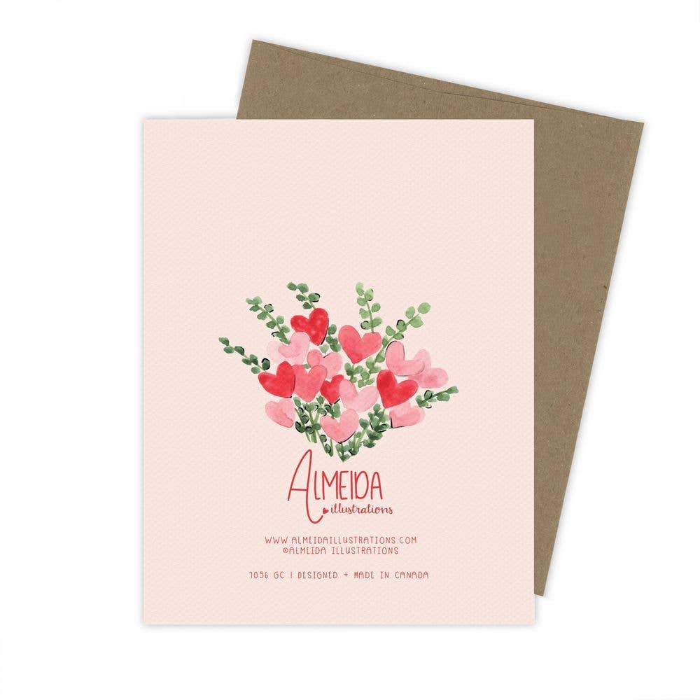 Sending you love greeting card