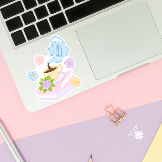 Historical romance sticker