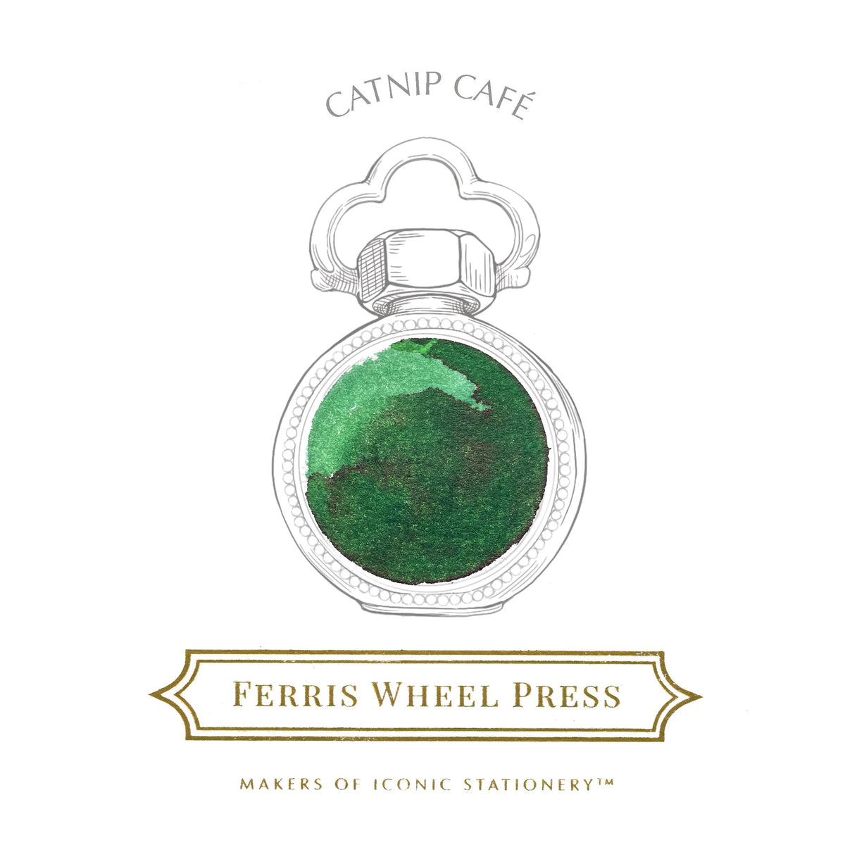 38ml Catnip Café ink - Ferris Wheel Press