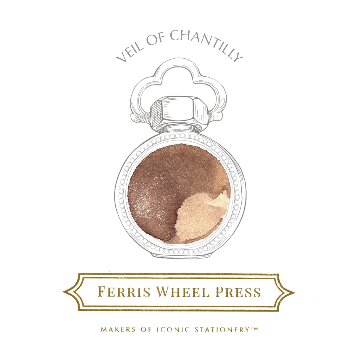 38ml Veil of Chantilly ink - Ferris Wheel Press