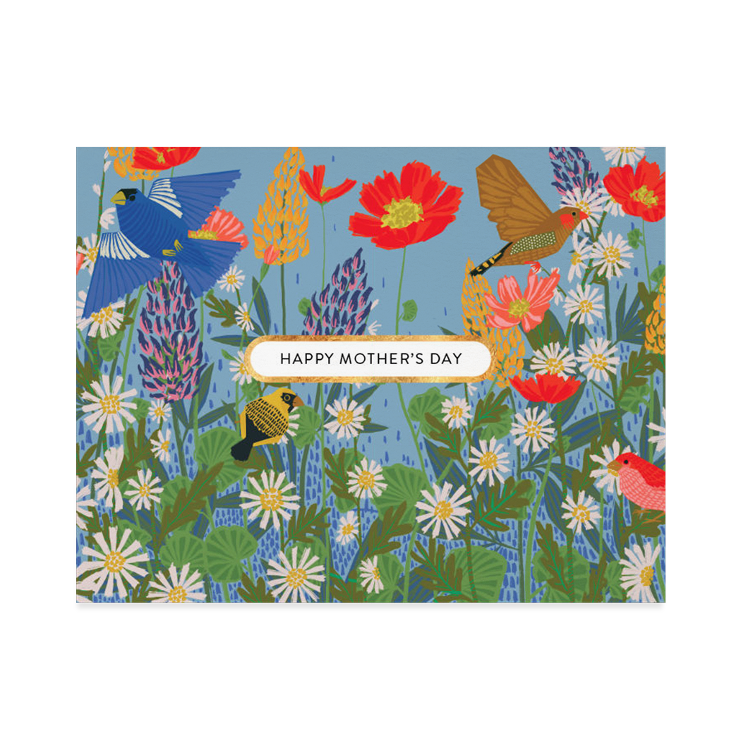 Mother's Day garden greeting card