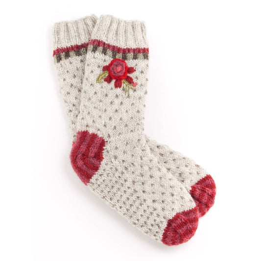 Aprés ski women's reading socks - Aubrey