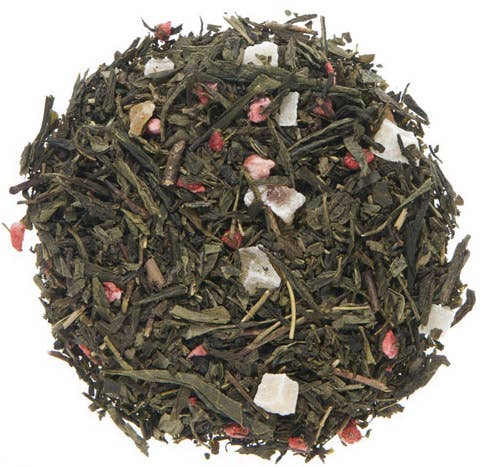 The Secret Garden inspired - strawberry papaya green tea