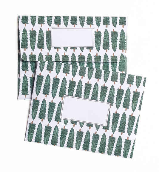 Vintage ice skates holiday greeting card