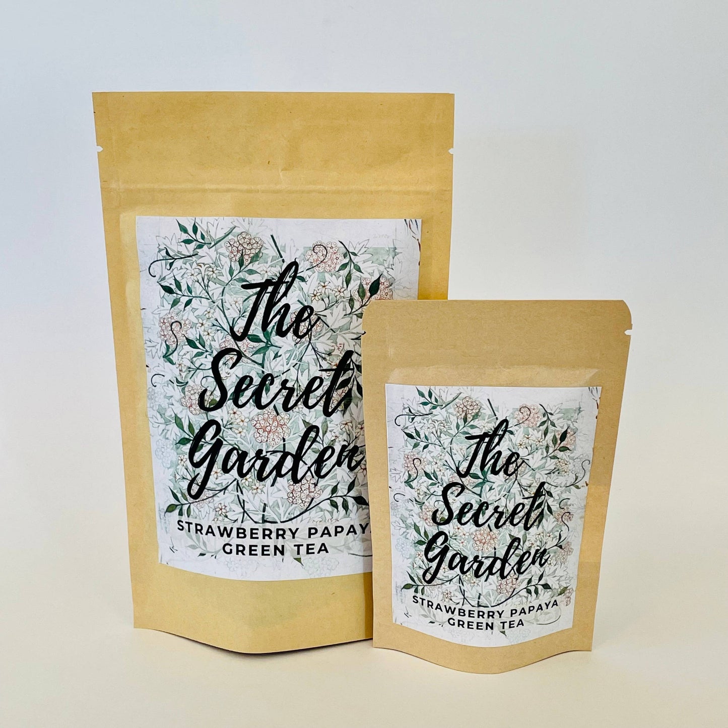 The Secret Garden inspired - strawberry papaya green tea
