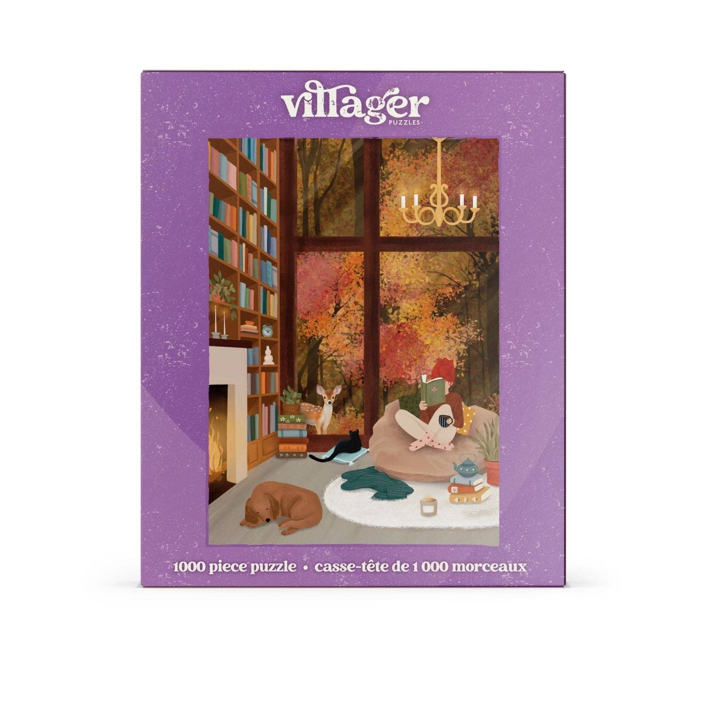 Dream library 1000-piece puzzle | designed in Alberta Canada