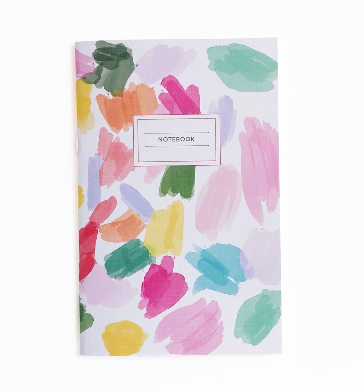 Colourful brush & paint tubes notebooks (2-pack)