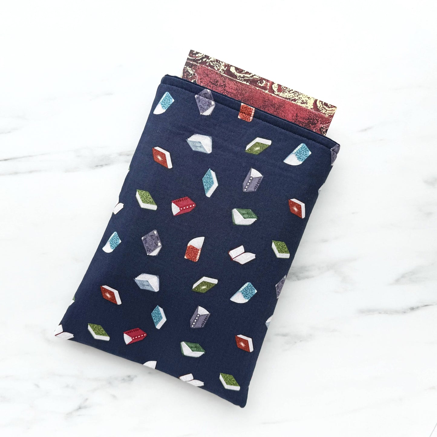 Bookworm padded book sleeve