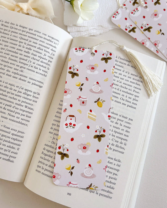English tea bookmark