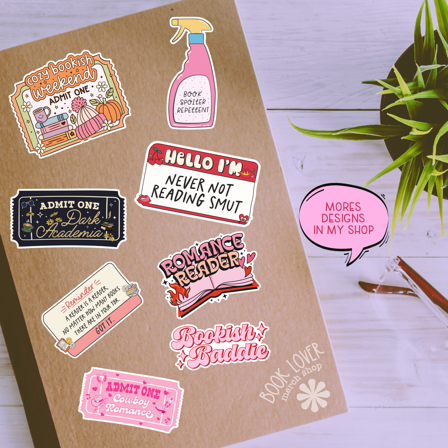 Girl dinner sticker