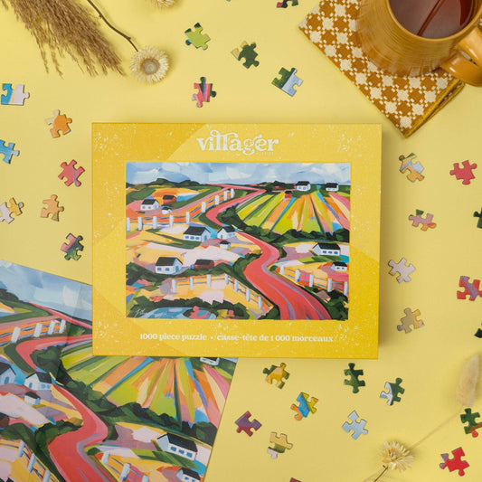 Once upon a Prairie | 1000-piece puzzle | designed in Canada