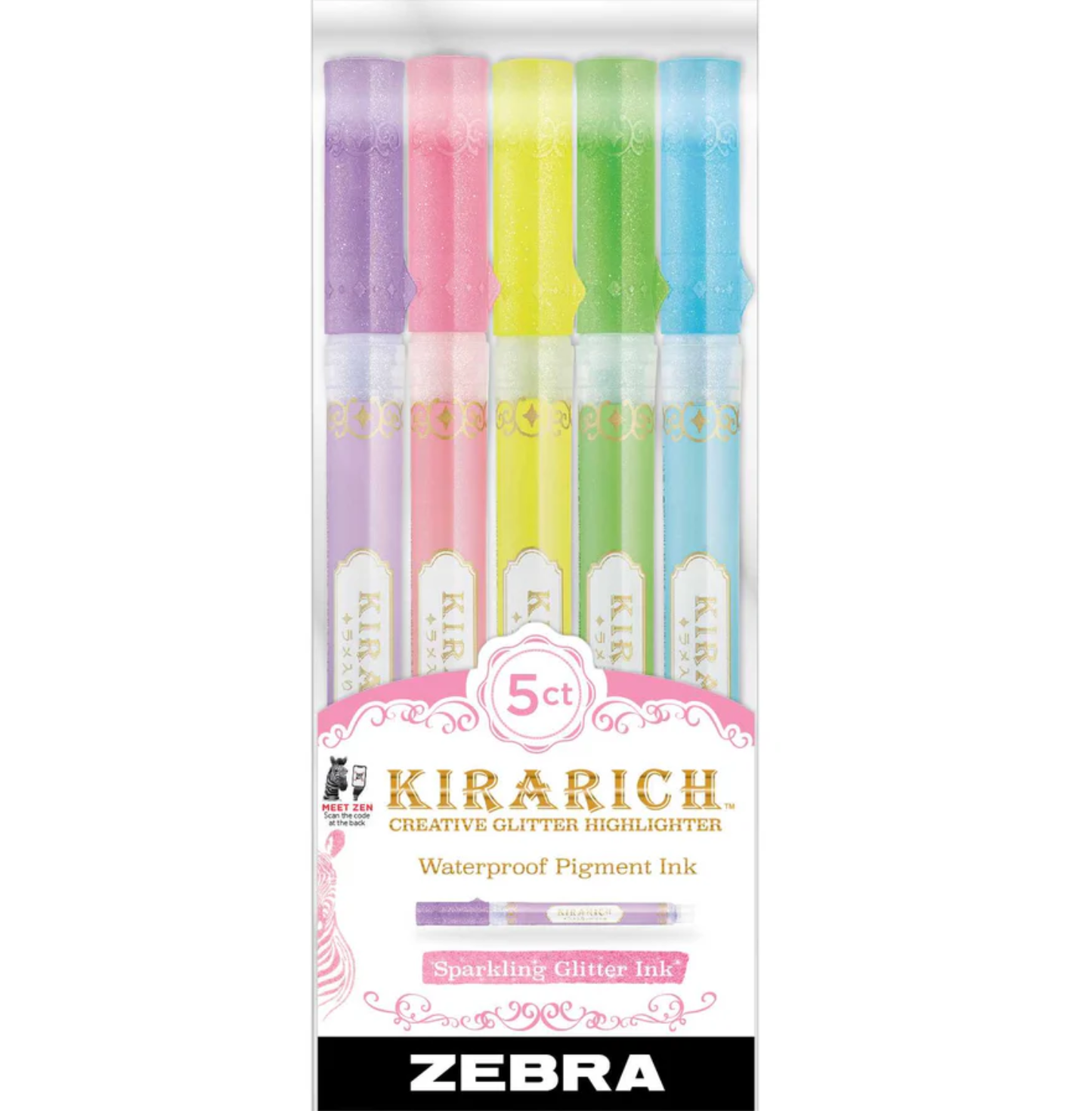 Kirarich glitter highlighter (5 piece set)