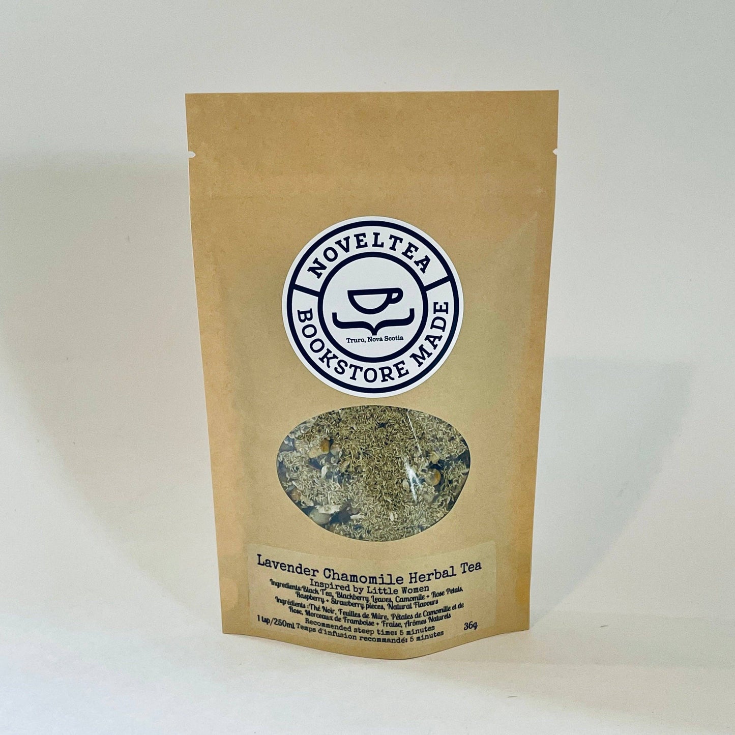 Little Women inspired - lavender chamomile herbal tea