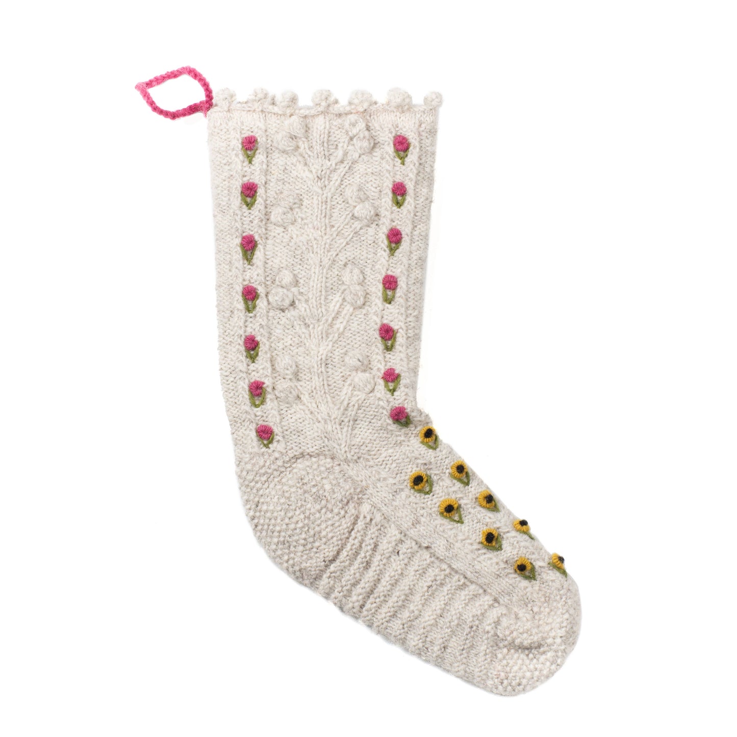 Nordic charm hearth holiday stocking