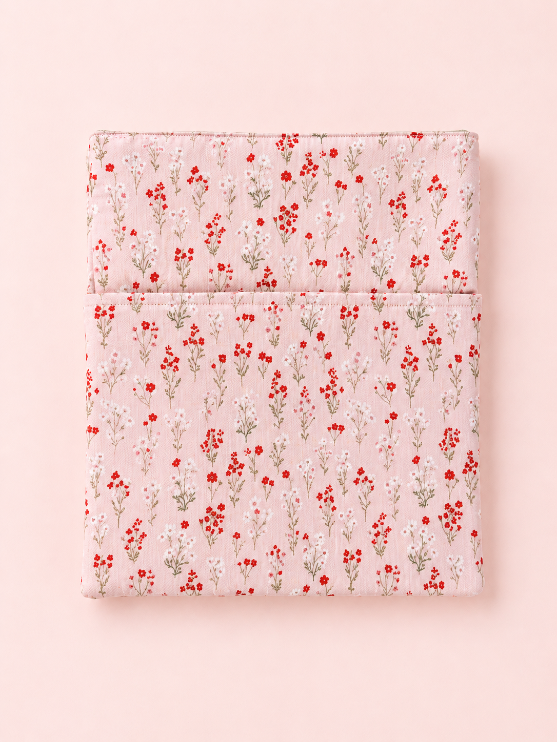 Pink meadow book sleeve