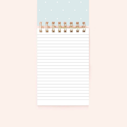 Spring blooms spiral notepad | 150 lined pages