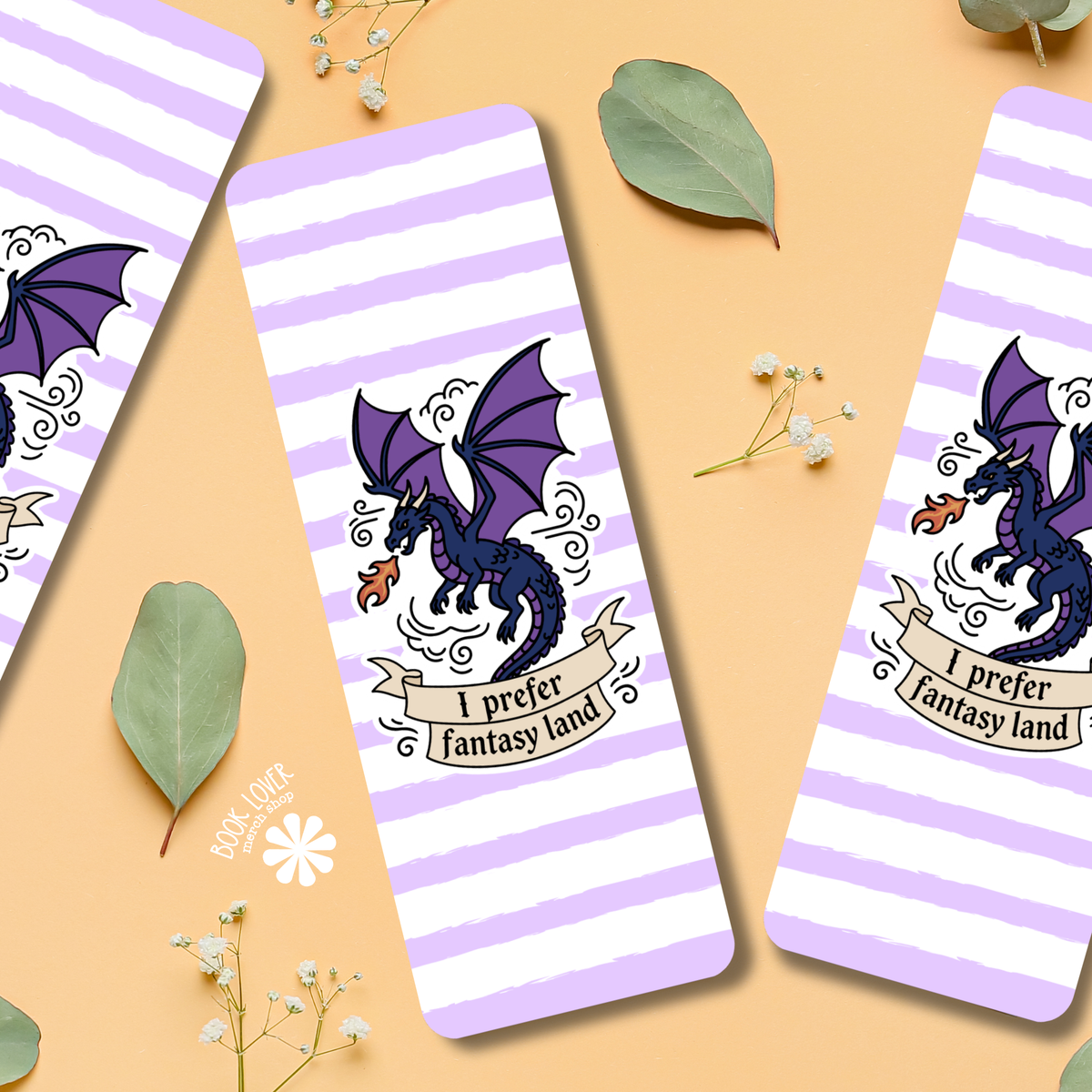 I prefer fantasy land bookmark