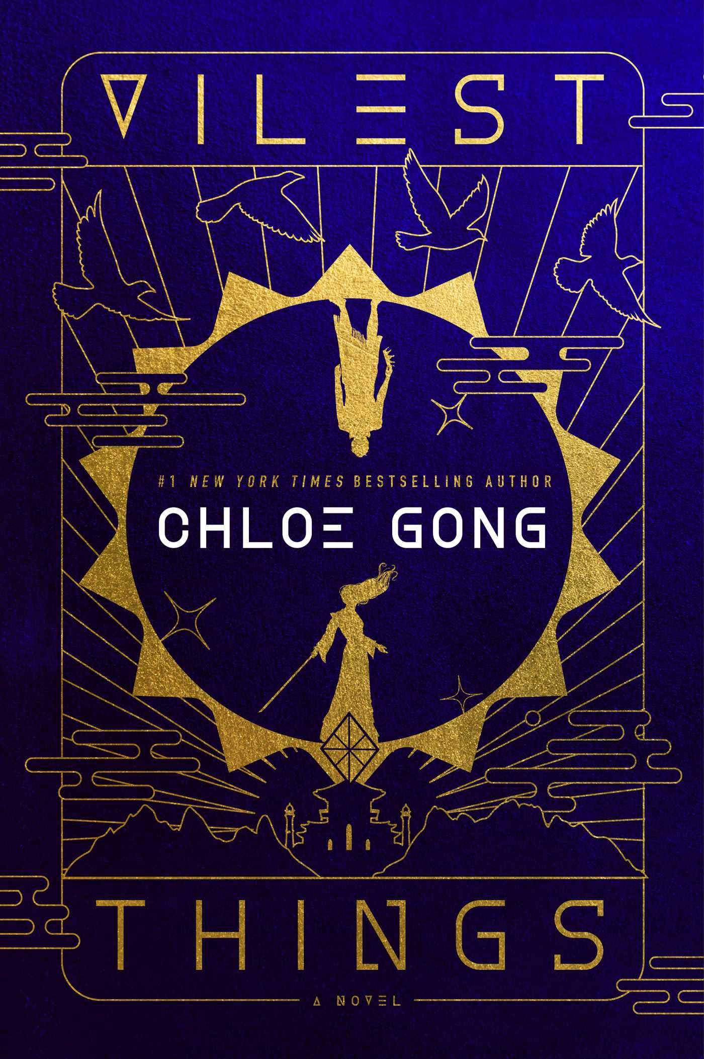 Cover of the book 'Vilest Things by Chloe Gong'.