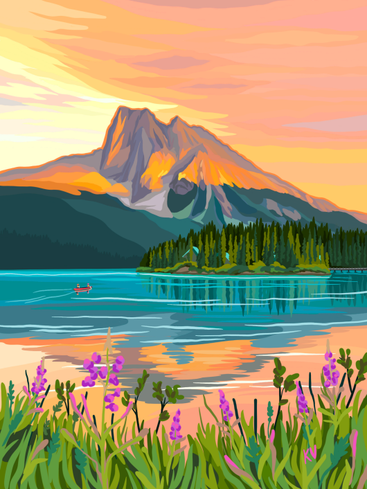 Yoho National Park | 500-piece puzzle | designed in Canada (coming soon)