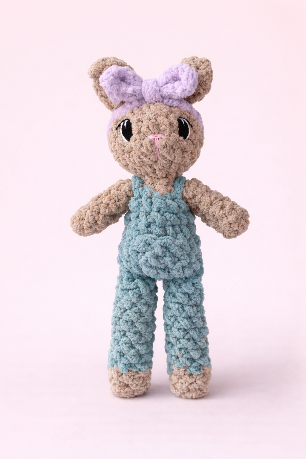 Spring bunny plushie