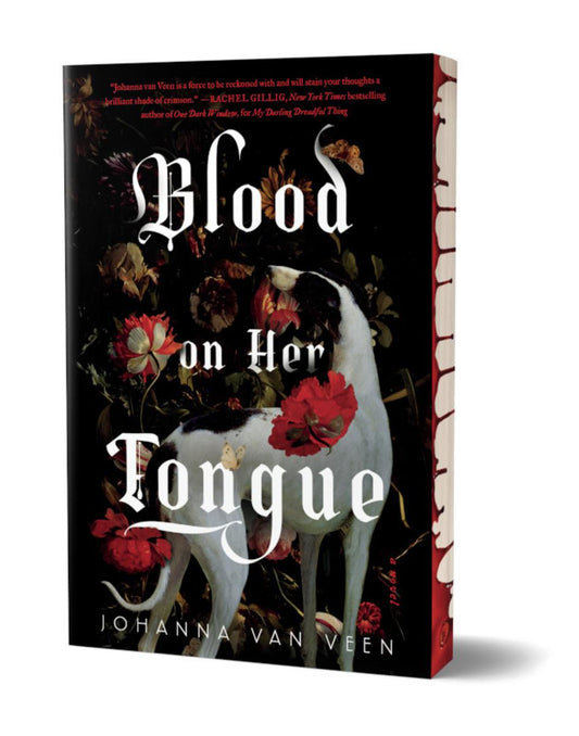 Blood on Her Tongue by Johanna van Veen