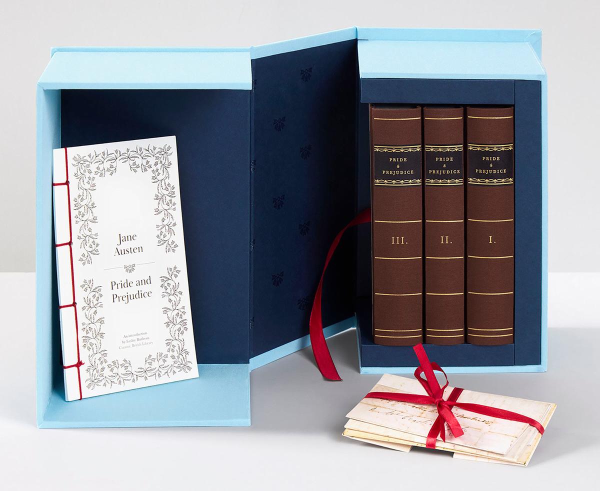 Pride and Prejudice (British Library Deluxe Facsimile Edition): A Novel. In Three Volumes by Jane Austen & Catriona Gourlay