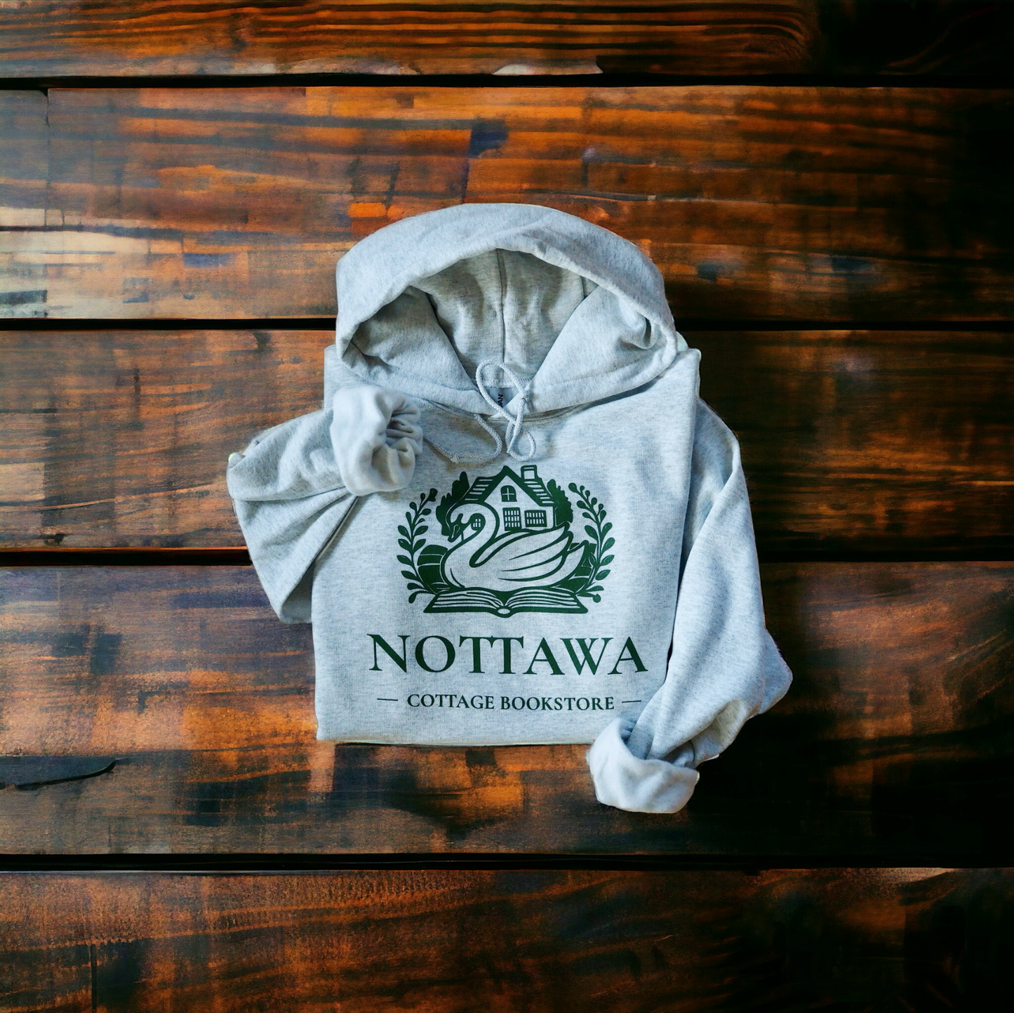 Nottawa cottage bookstore hoodie