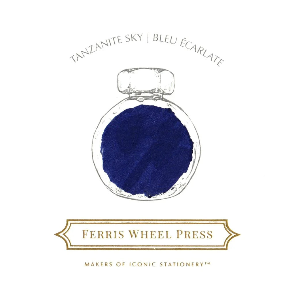 38ml Tanzanite Sky ink - Ferris Wheel Press