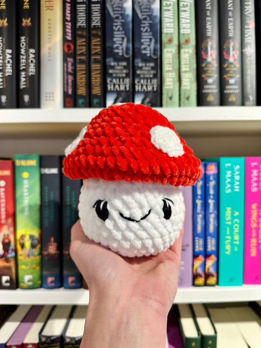 Cottagecore mushroom plushie