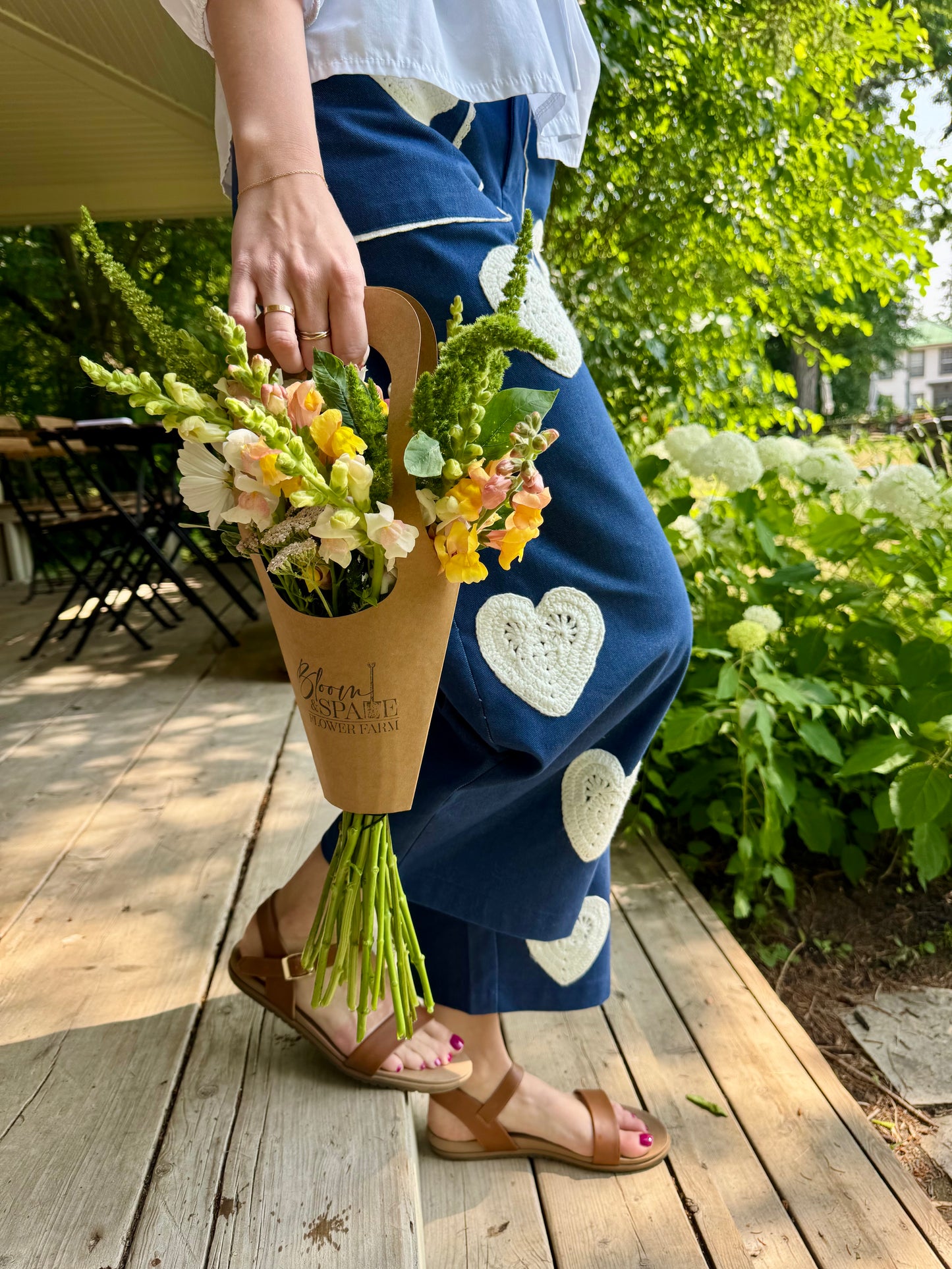 Farm fresh bouquet - Nottawa Cottage Bookstore x Bloom & Spade
