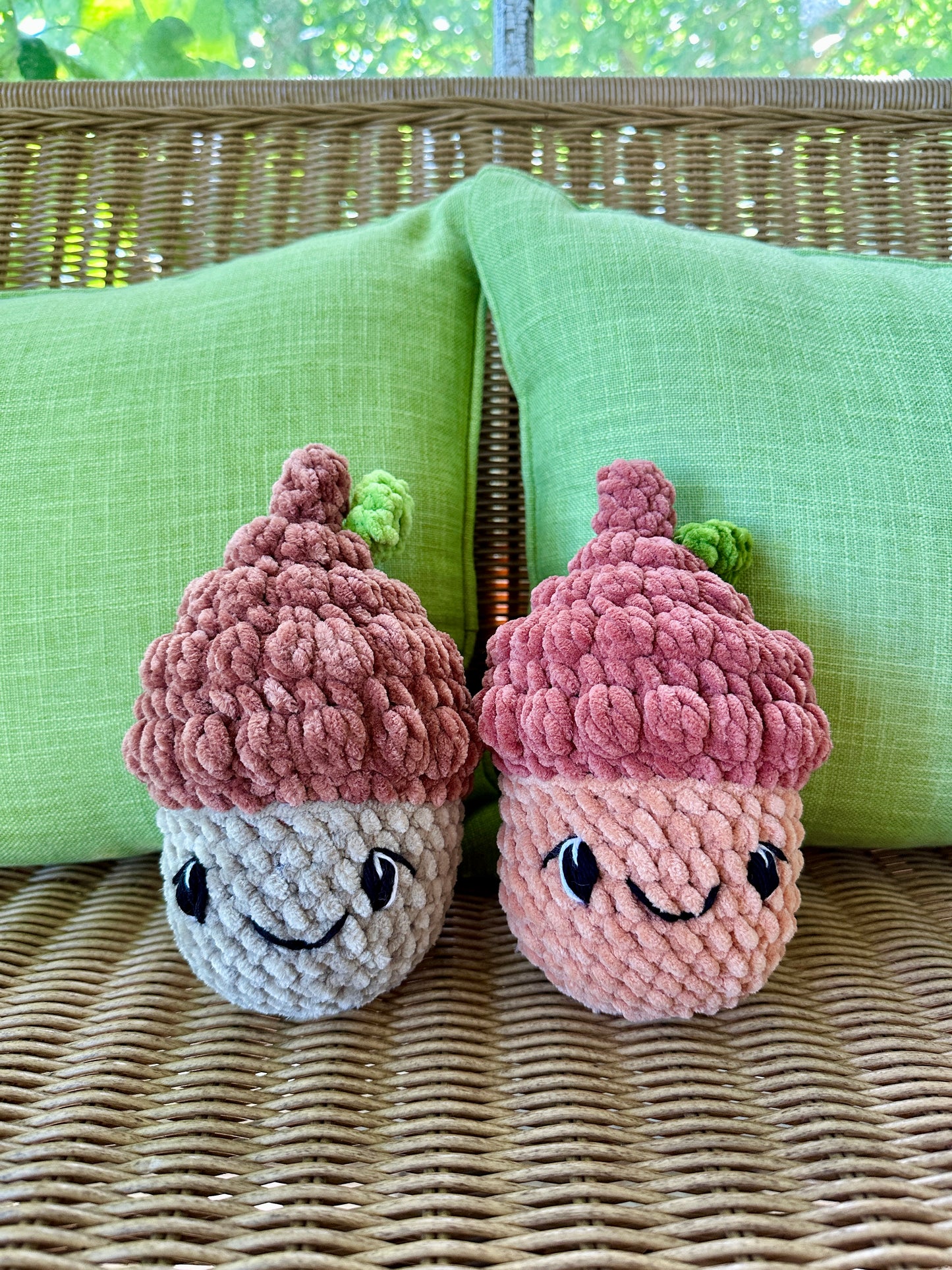 Acorn plushies
