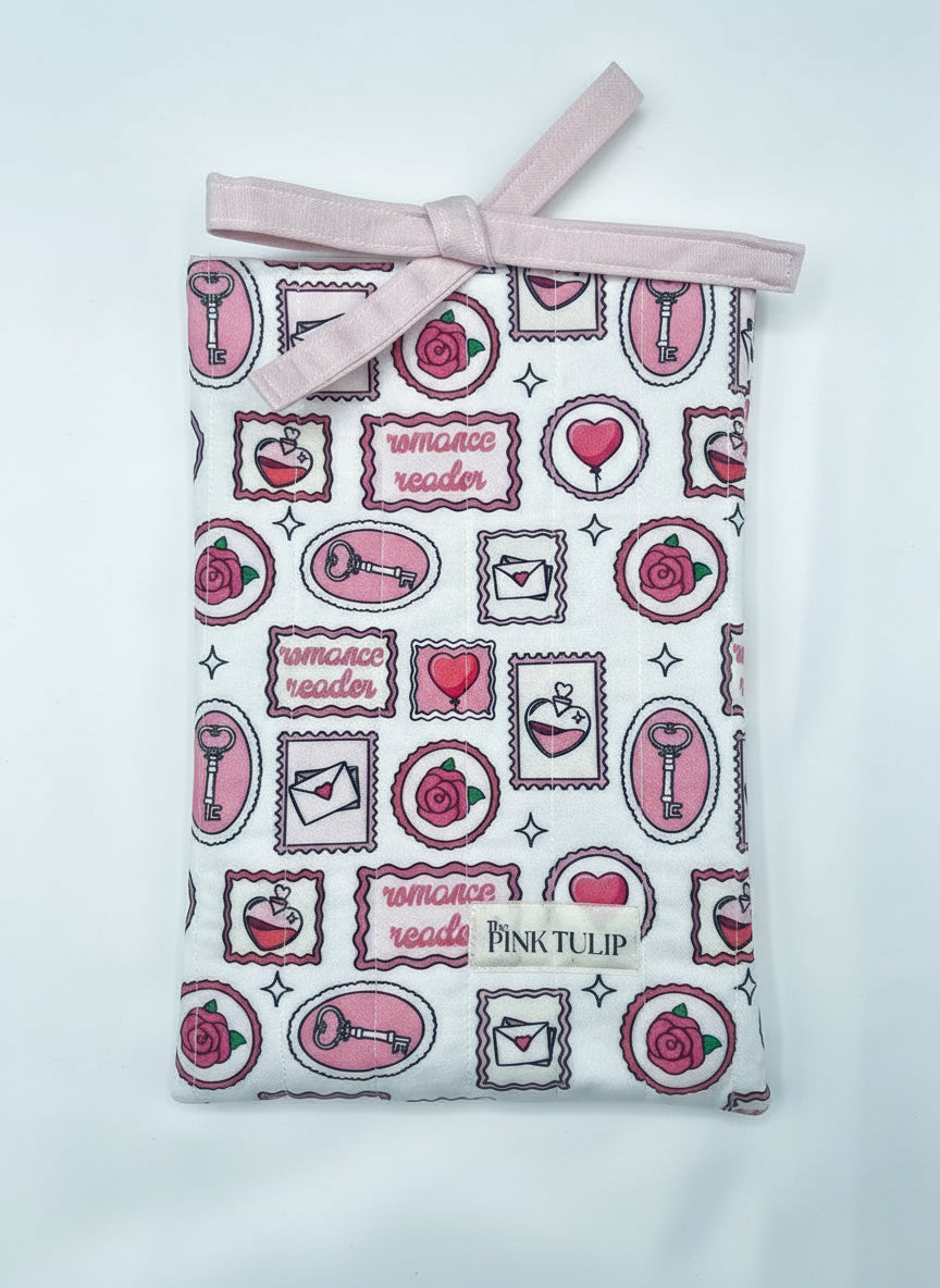 The romance reader book sleeve