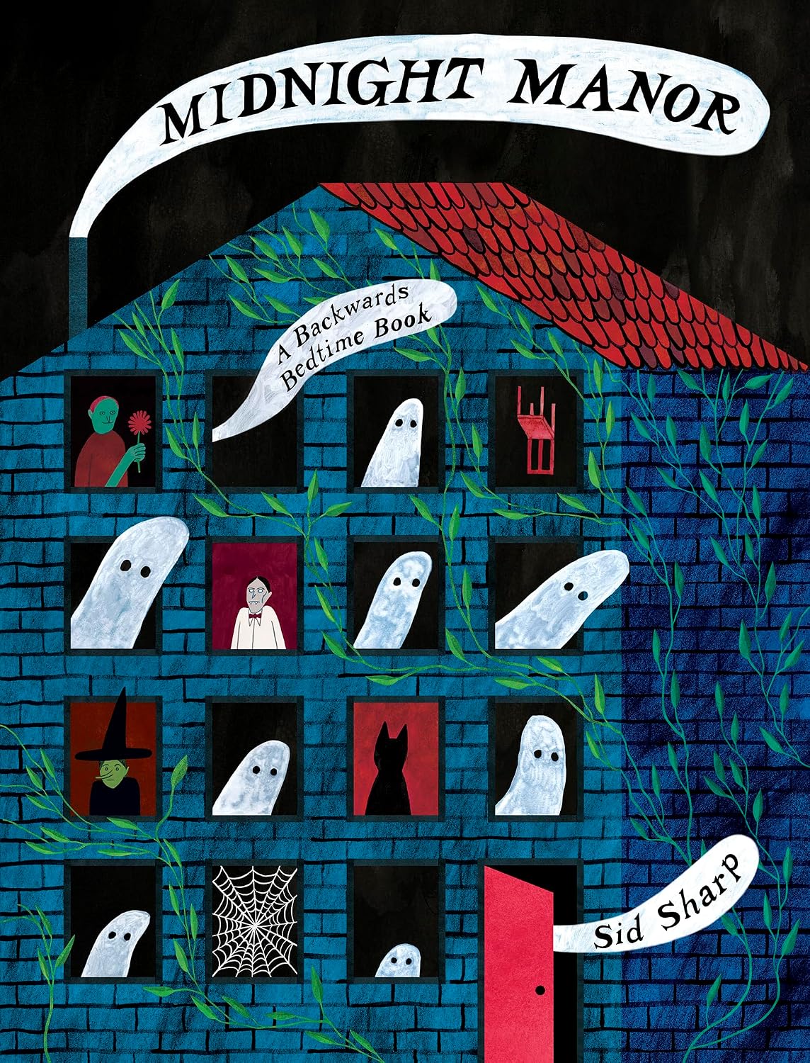 Midnight Manor: A Backwards Bedtime Book by Sid Sharp (Preorder)