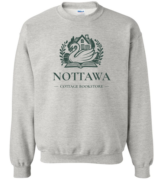 Nottawa cottage bookstore crewneck