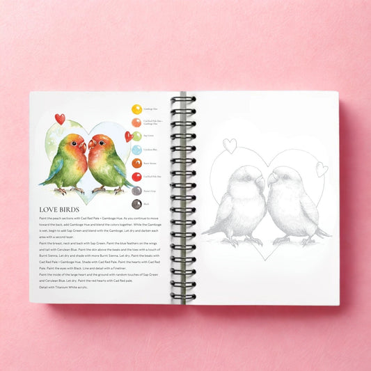 So much love watercolor workbook