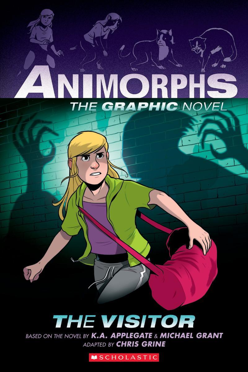 The Visitor A Graphic Novel (Animorphs #2) by K.A. Applegate, Michael Grant & Chris Grine