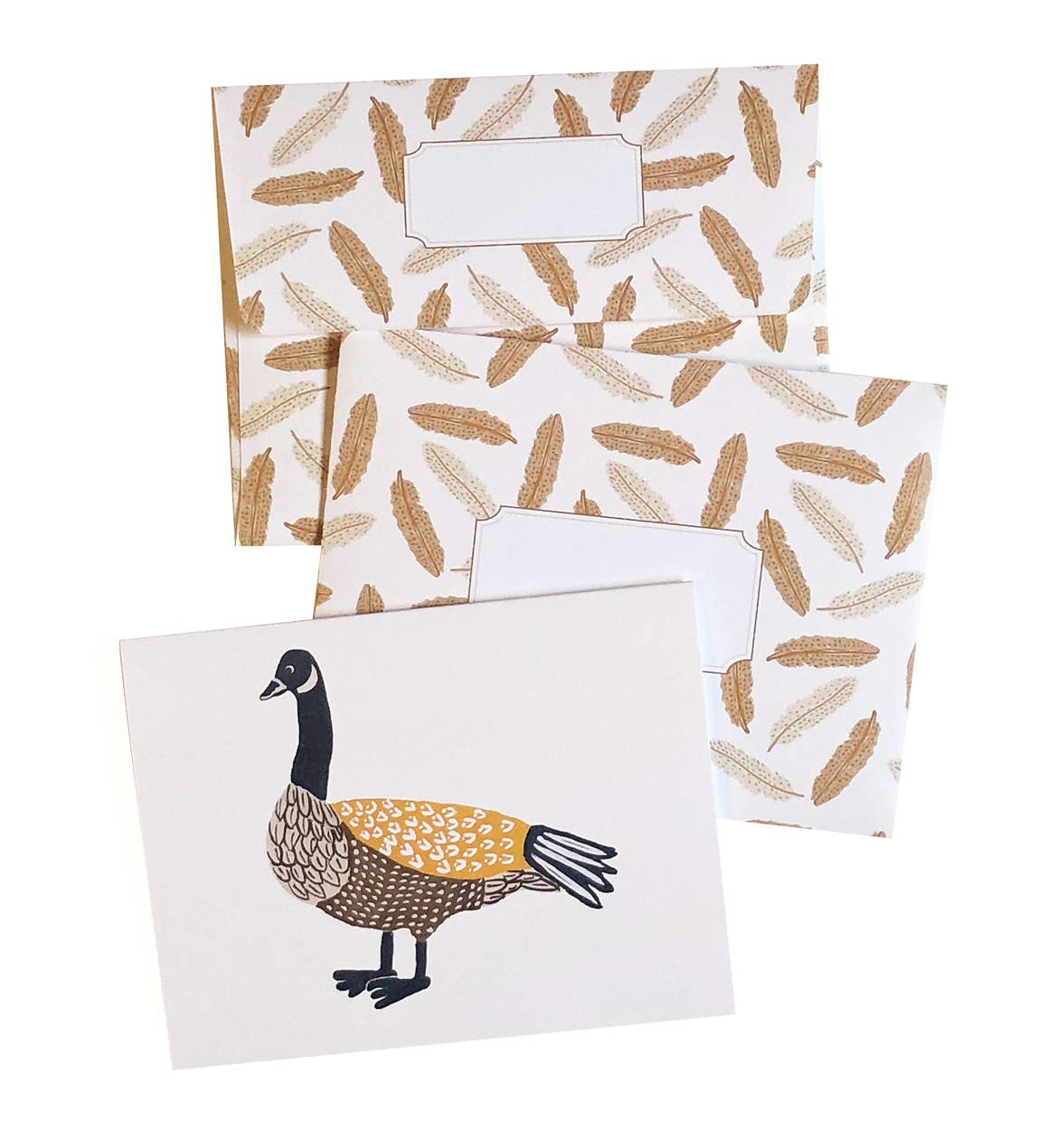 Canada goose greeting card