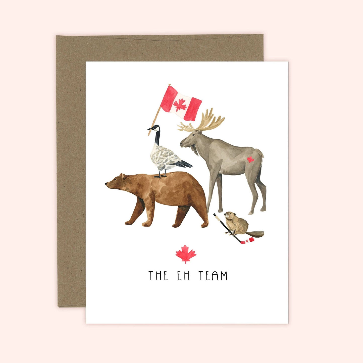 The eh team greeting card