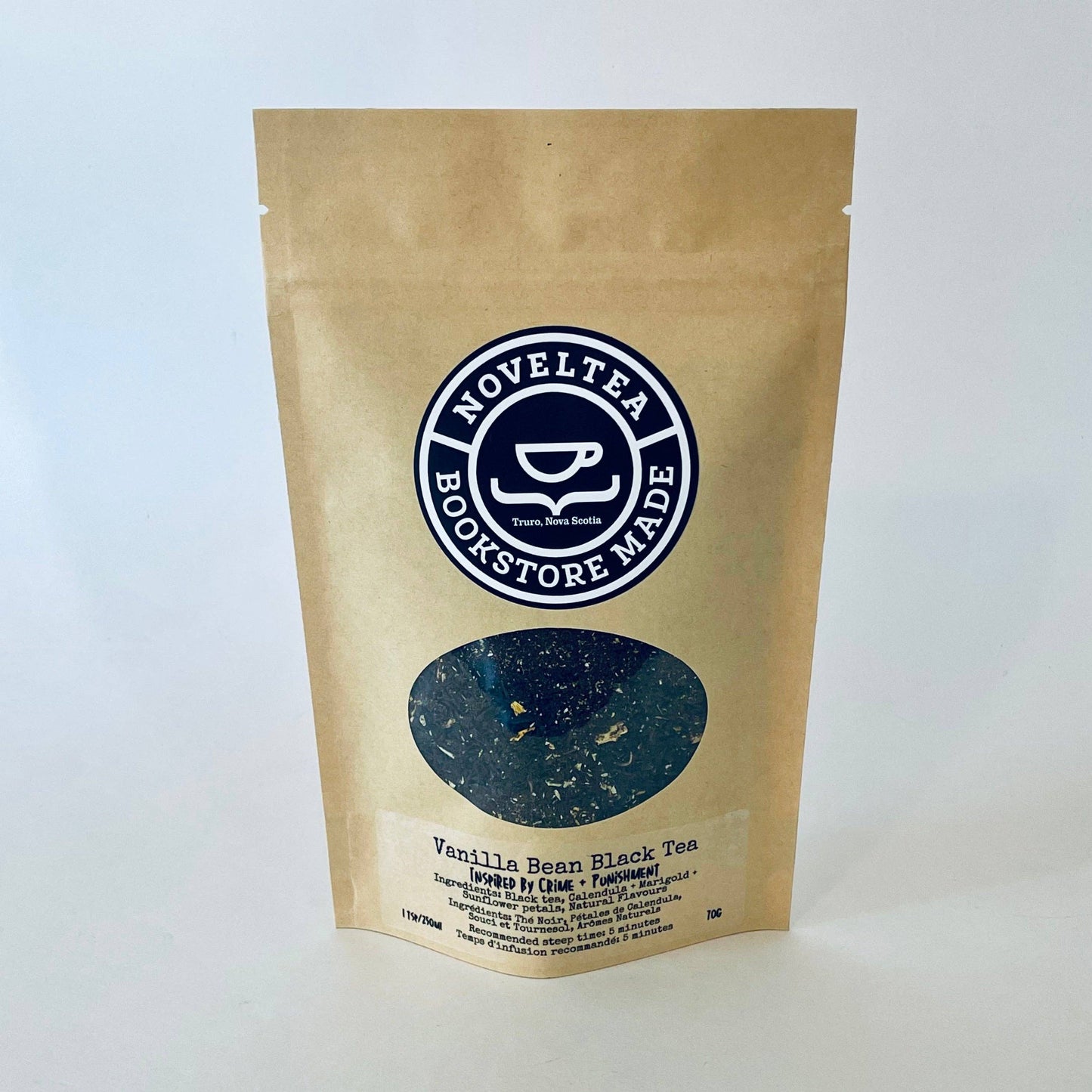 Crime and Punishment inspired vanilla bean black tea (coming soon)