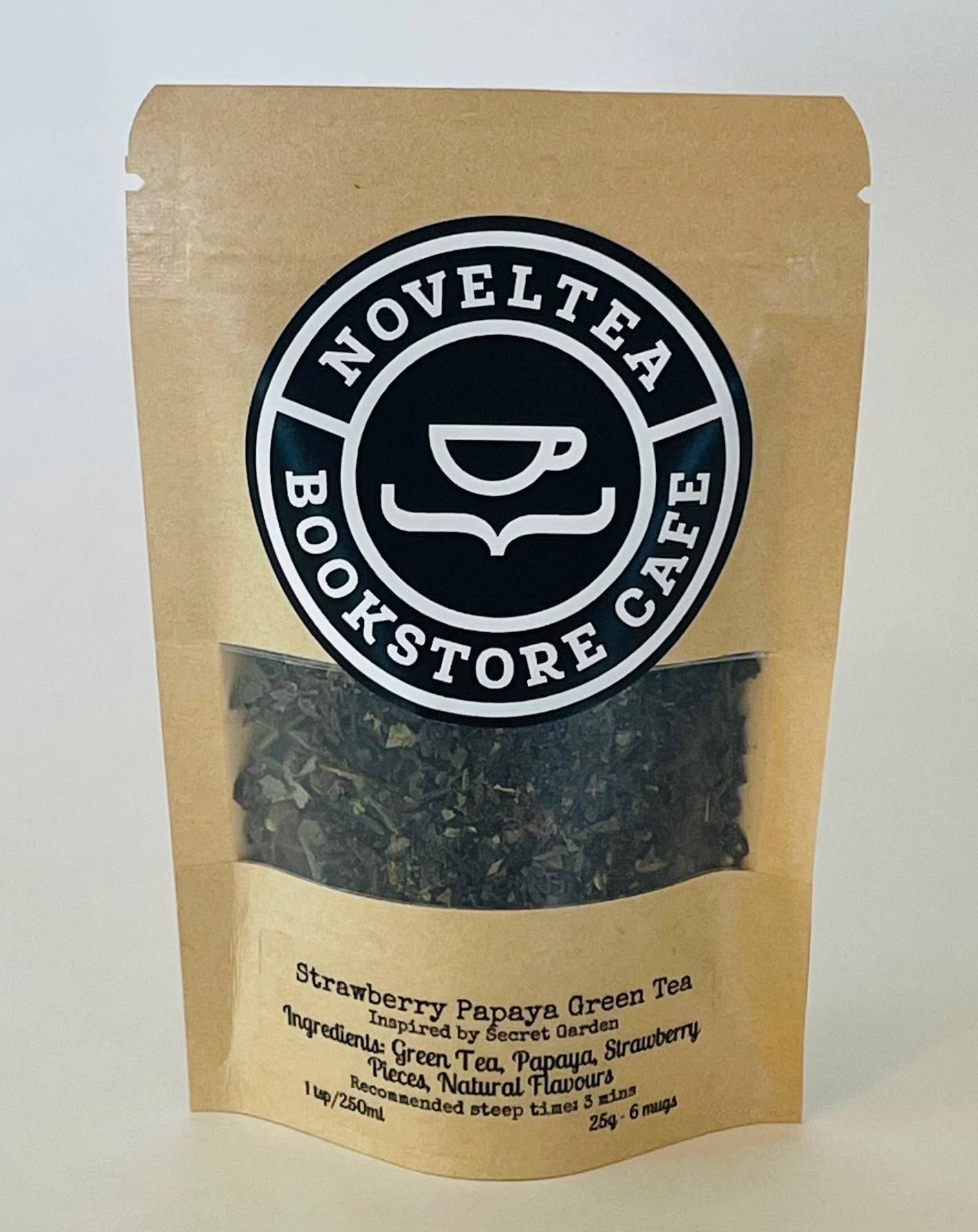 The Secret Garden inspired - strawberry papaya green tea