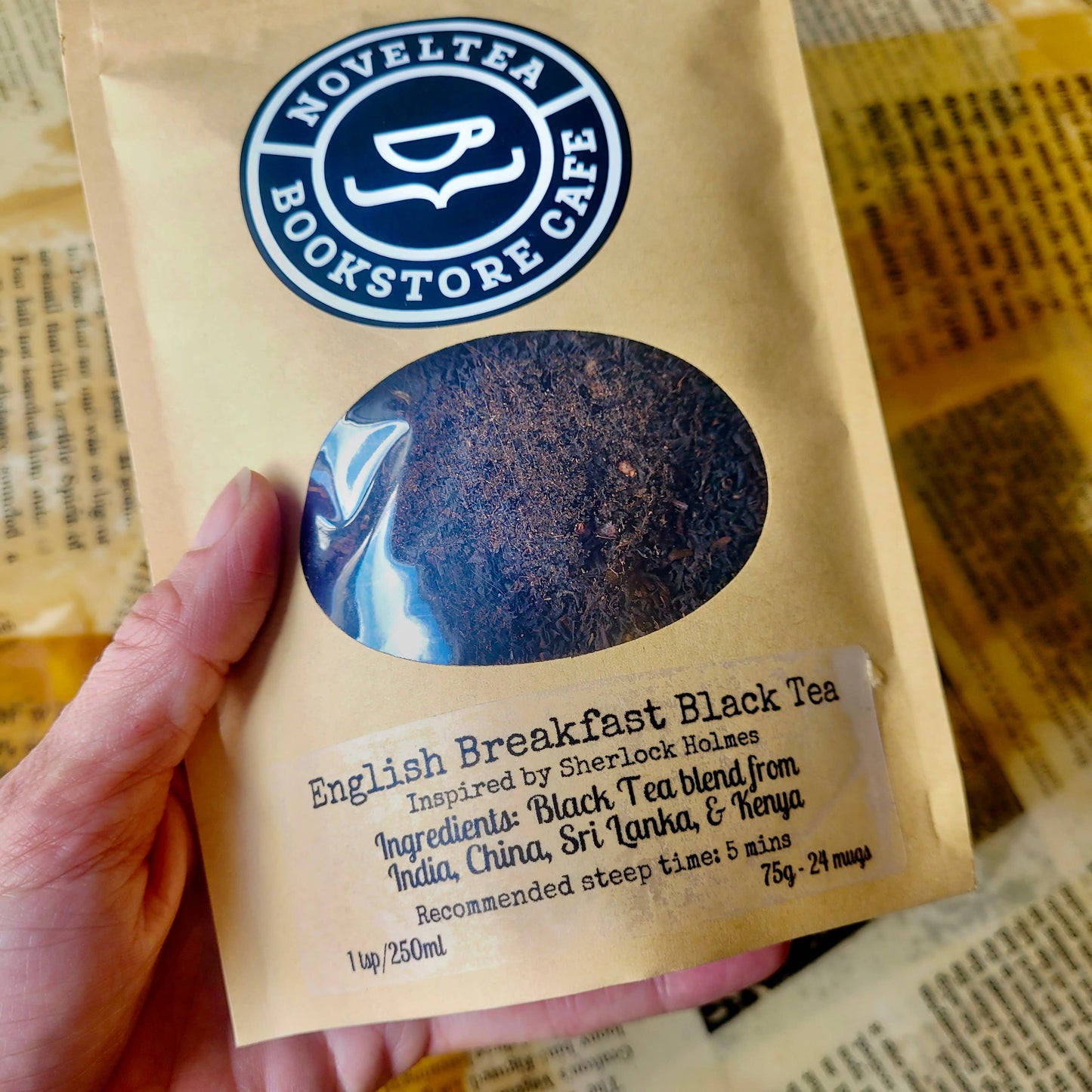Sherlock Holmes inspired - english breakfast black tea