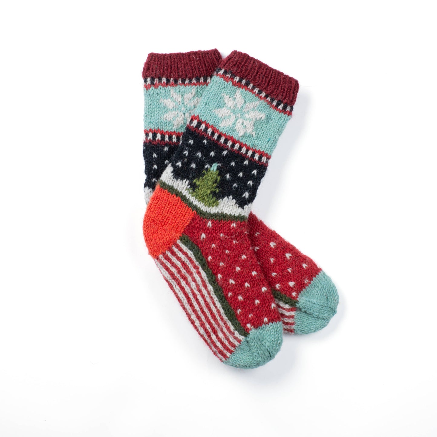 Aprés ski women's reading socks - Noel