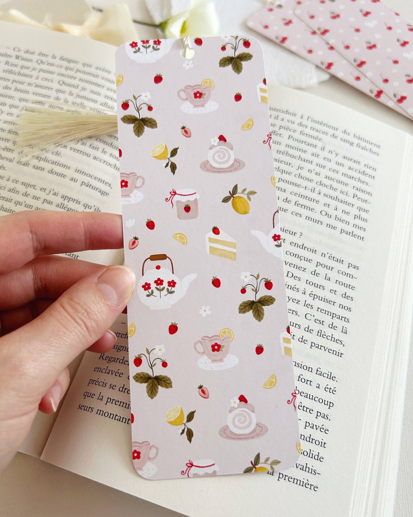 English tea bookmark