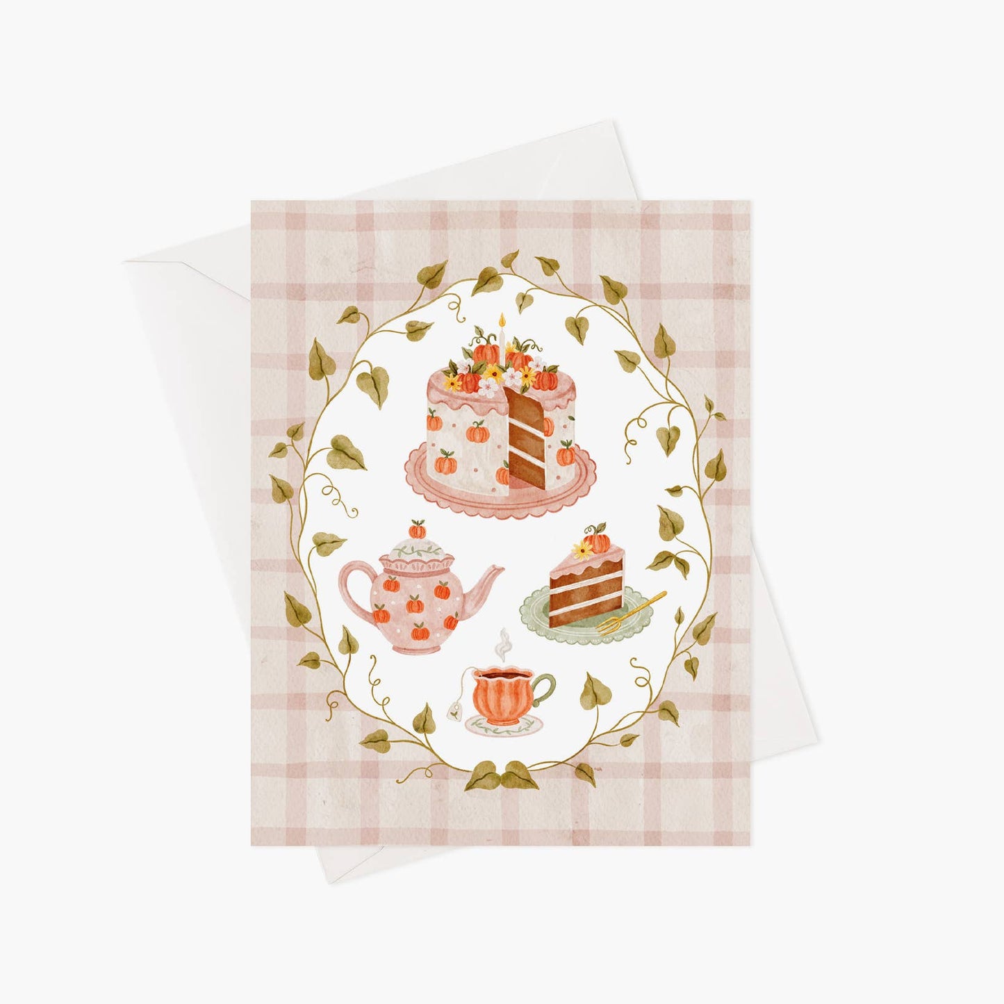 Pumpkin tea greeting card (coming soon)