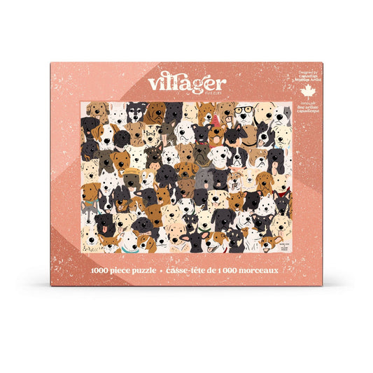 Rescue dogs | 1000-piece puzzle | designed in Canada